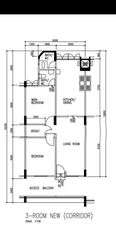 Blk 101 Jurong East Ville (Jurong East), HDB 3 Rooms #545096011
